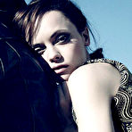 Third pic of Christina Ricci non nude posing scans from mags