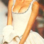 Fourth pic of Claudia Schiffer sexy and see through runway shots