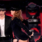 Second pic of Elisabetta Canalis performing at San Remo Song Festival stage