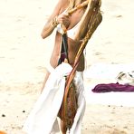 First pic of Elle Macpherson sexy and topless paparazzi shots