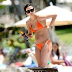 Fourth pic of Eva Longoria nip slip in bikini on the beach