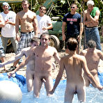 Fourth pic of I mean its not embarrassing sufficiently playing bare in a wicked fake pool gay group sex 6 guys