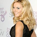 First pic of Geri Halliwell shows cleavage at Breast Care London fashion show