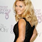 Third pic of Geri Halliwell shows cleavage at Breast Care London fashion show