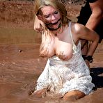First pic of SexPreviews - Rain DeGre bound on the floor cools off in the mud