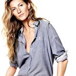 Third pic of Gisele Bundchen sexy posing scans from mags
