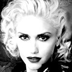 Third pic of Gwen Stefani sexy posing scans from mags