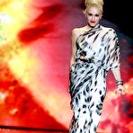 Second pic of Gwen Stefani at fashion show runway shots