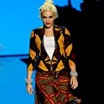 Third pic of Gwen Stefani at Spring 2011 fashion show runway shots