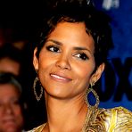 Second pic of Halle Berry slight cleavage at 42nd NAACP Image Awards