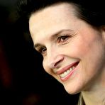 First pic of Juliette Binoche at press conference for the film Elles