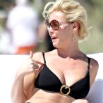 Fourth pic of Katherine Heigl caught in black bikini at Miami Beach