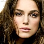 Second pic of Keira Knightley non nude posing mag scans