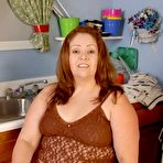 Fourth pic of Chubby Loving - Fat Mature Teasing In Kitchen