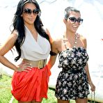 Fourth pic of Kim Kardashian posing with her sisters at 13th Annual Super Saturday