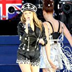First pic of Kylie Minogue performing at Queen Diamond Jubilee Concert in London