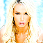 Fourth pic of Nikki Benz - Cute and sexy blond babe Nikki Benz gets rid of her sexy white dress and posing