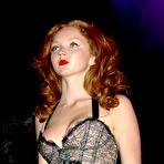 Fourth pic of Lily Cole shows her long legs catwalk shots
