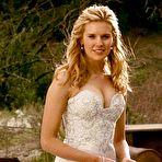 Fourth pic of Maggie Grace shows cleavage in Faster
