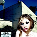 Third pic of Michelle Trachtenberg sexy posing scans from magazines