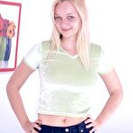 First pic of Clubseventeen.com - Blonde teen girl showing her nice boobies