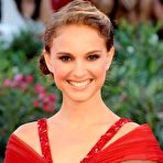First pic of Natalie Portman in red night dress at Black Swan premiere
