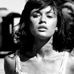 First pic of Olga Kurylenko black-&-white sexy, see through and naked