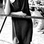Fourth pic of Olga Kurylenko black-&-white sexy, see through and naked
