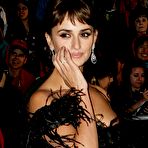 Second pic of Penelope Cruz posing in tight black dress at Pirates Of The Caribbean On Stranger Tides World Premiere