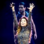 Third pic of Shania Twain in tight clothing on the stage