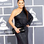 Third pic of Tia Carrere posing at 54th annual Grammy Awards