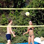 Fourth pic of Alex Morgan playing beach volleyball in Hawaii