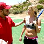 Second pic of Brynn Tyler - Even while playing sport games Brynn Tyler gets her tight holes stuffed with a rod.