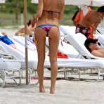 Third pic of Melissa Satta nipple slip on the beach in Miami