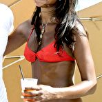 First pic of Naomi Campbell caught in pink bikini on the beach in Miami