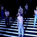 Third pic of Jule Bowe topless on the stage vidcaps