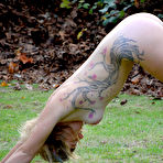 Fourth pic of PinkFineArt | Eve hairy tattooed from Hippie Goddess