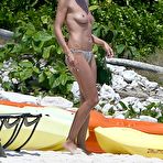 Fourth pic of Heidi Klum caught topless on a beach in Mexico