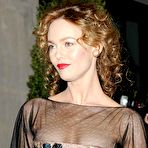 Third pic of Vanessa Paradis areola slip when posing for paparazzi at Chanel Rouge Coco Dinner
