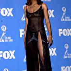 Fourth pic of Aisha Tyler shows nude tits through transparent dress