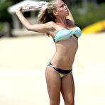 Third pic of Kendra Wilkinson sexy sunbathing & paddleboarding