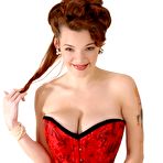 First pic of Danielle Riley Busty Pinup Beauty Strips