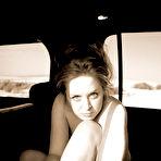 First pic of PinkFineArt | Brunette in SUV 2 from Michelle7