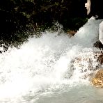 Second pic of Piper Fawn Naked By A Rushing Waterfall