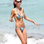 Fourth pic of Julia Pereira sexy in bikini on a beach