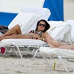 Third pic of Alessandra Ambrosio in bikini on a beach