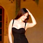Fourth pic of Li Chen FTV - Busty Asian babe Li Chen FTV takes off her tight black dress and shows her muff.