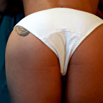 Third pic of PinkFineArt | White Fullback Panties from Panty GFs