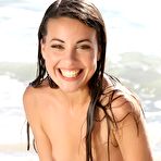 First pic of Lorena Garcia - Lorena Garcia takes her clothes off on the beach and shows us her fantastic ass.