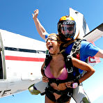 Fourth pic of PinkFineArt | Badass Skydiving from Playboy TV